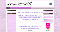 Desktop Screenshot of krumeluuri.fi
